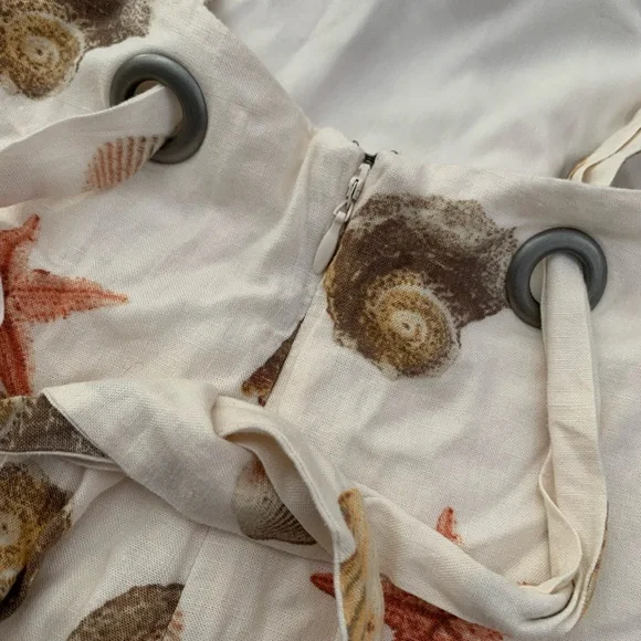 Wild fable Cream Seashell Print Dress size XS NWT - Picture 7 of 9
